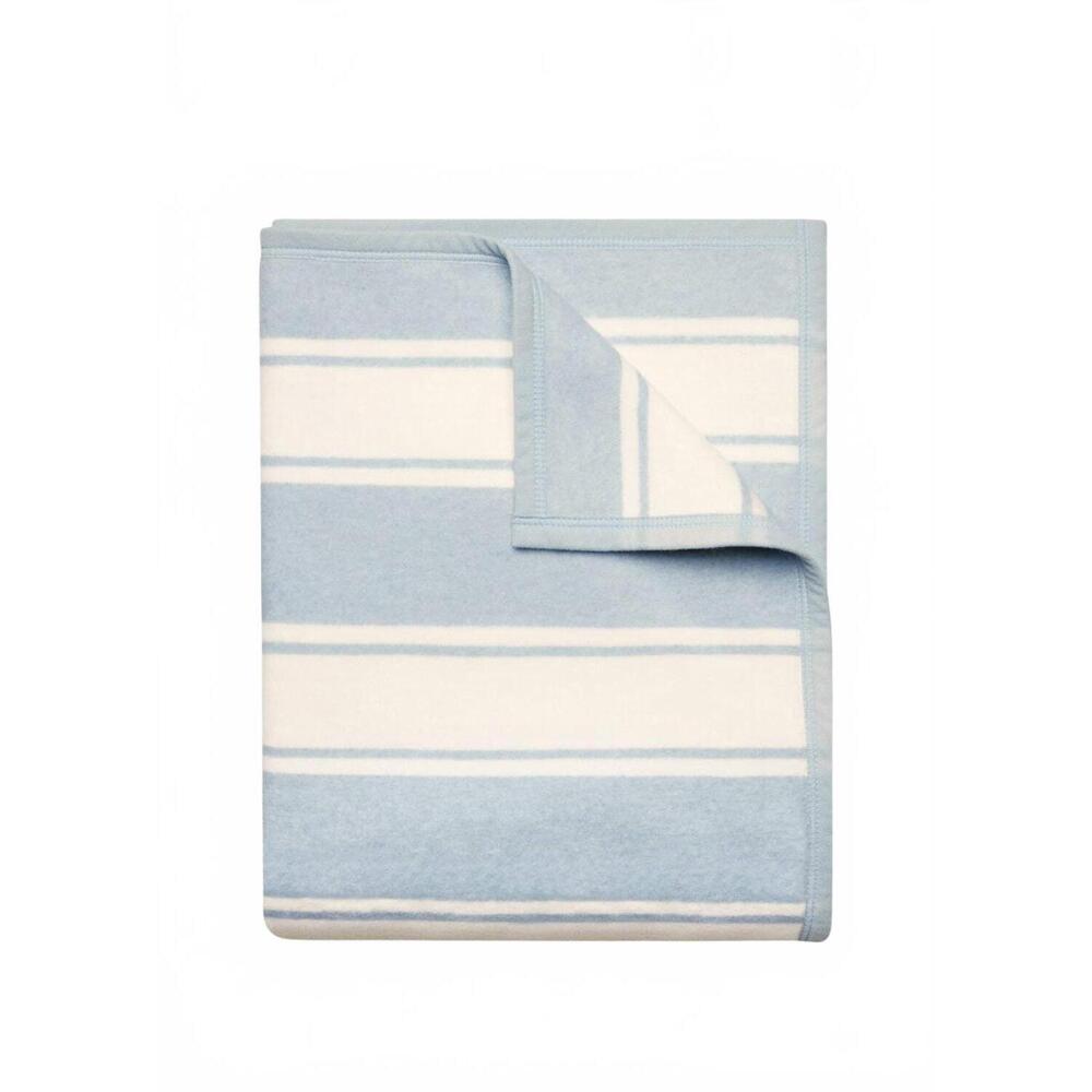 NEW CHAPPYWRAP cotton blend blanket in beachy stripe